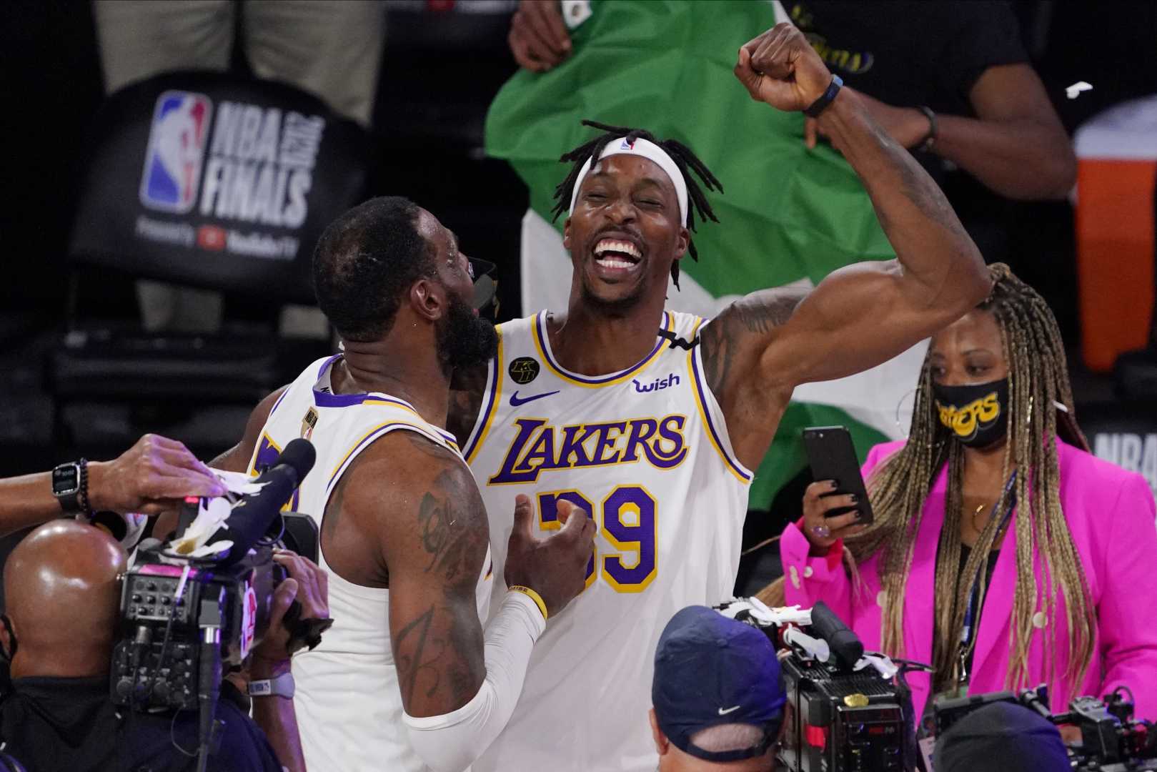 Dwight Howard Los Angeles Lakers Nba Championship