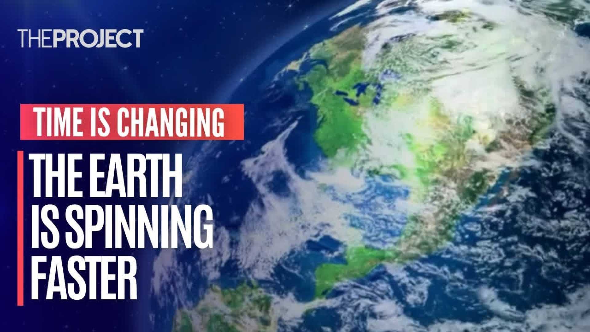 Earth Spinning Faster Climate Change