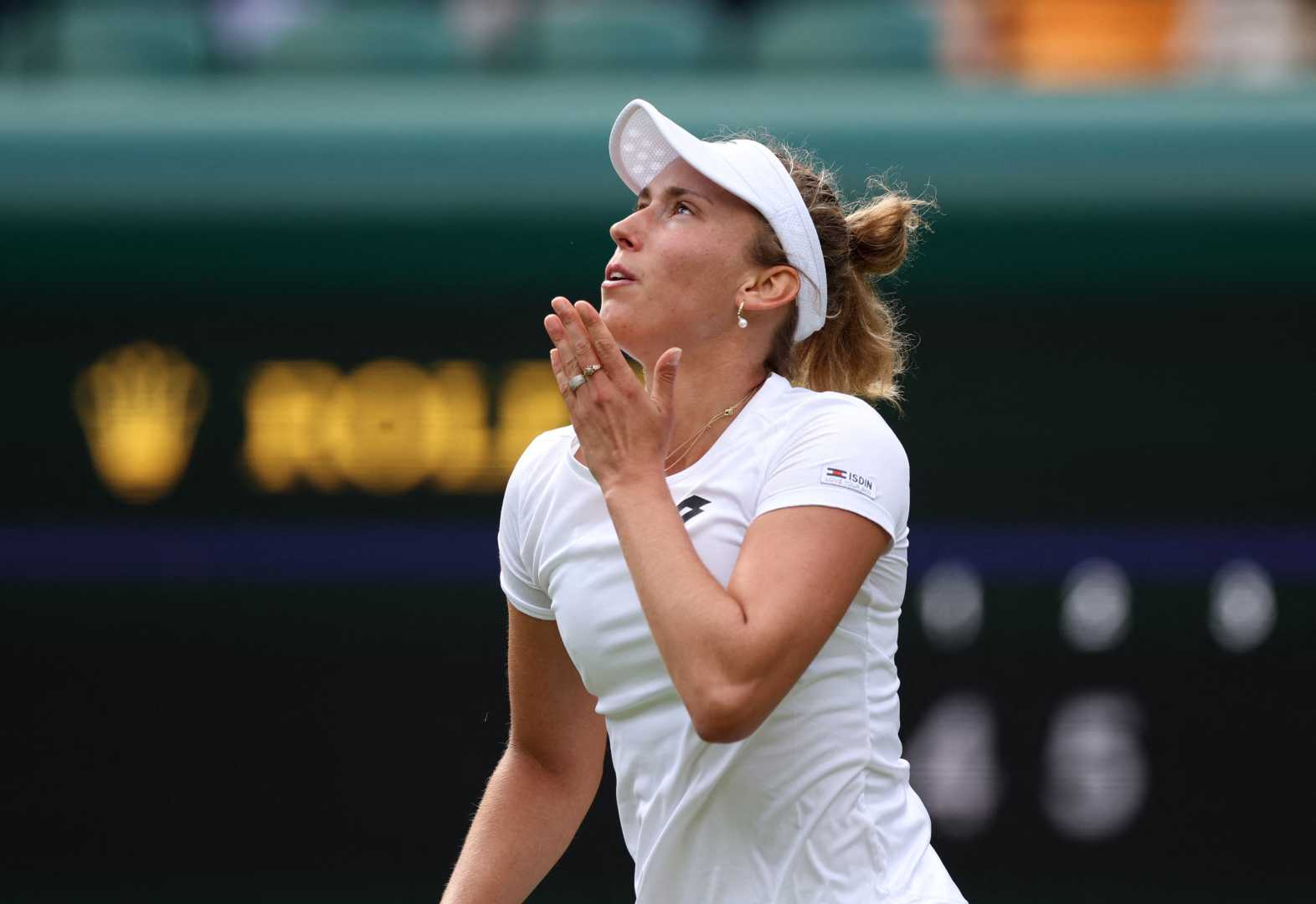 Elise Mertens Wimbledon Match