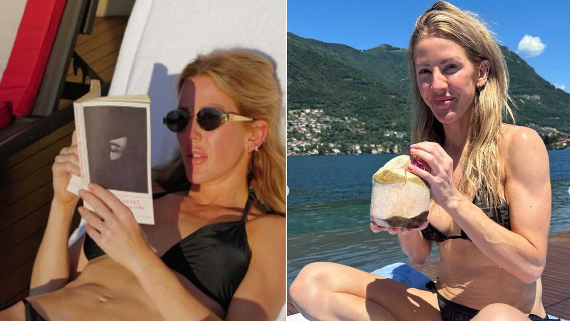 Ellie Goulding Italian Vacation Photos