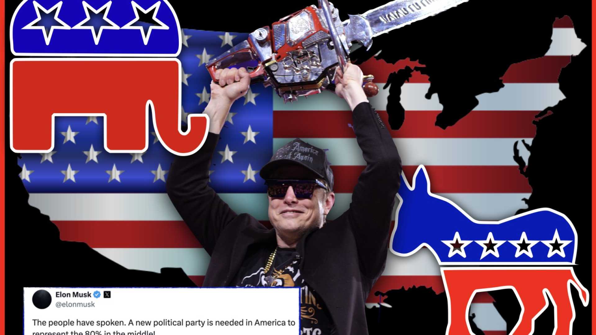 Elon Musk American Party Politics
