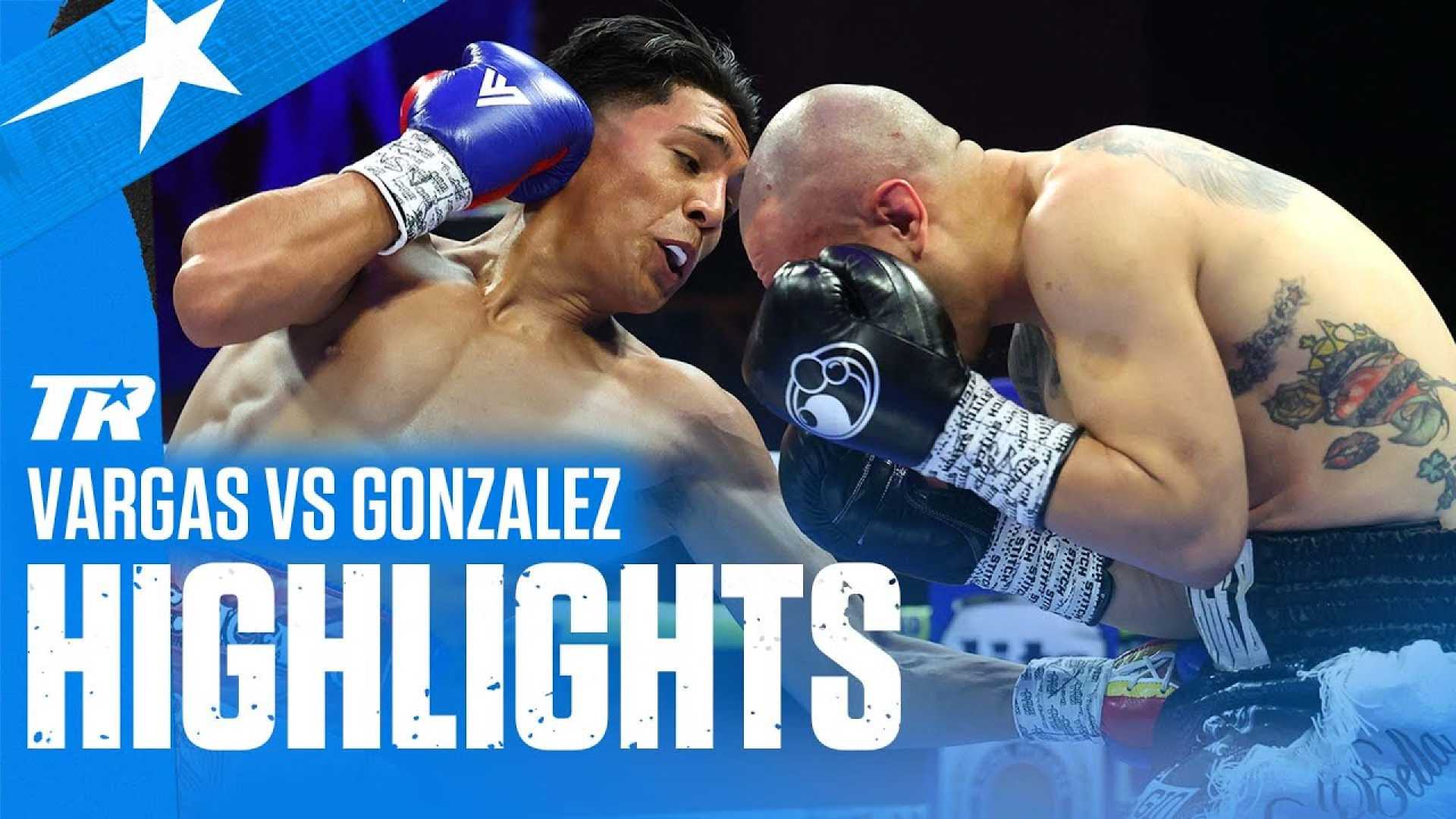 Emiliano Vargas Boxing Match