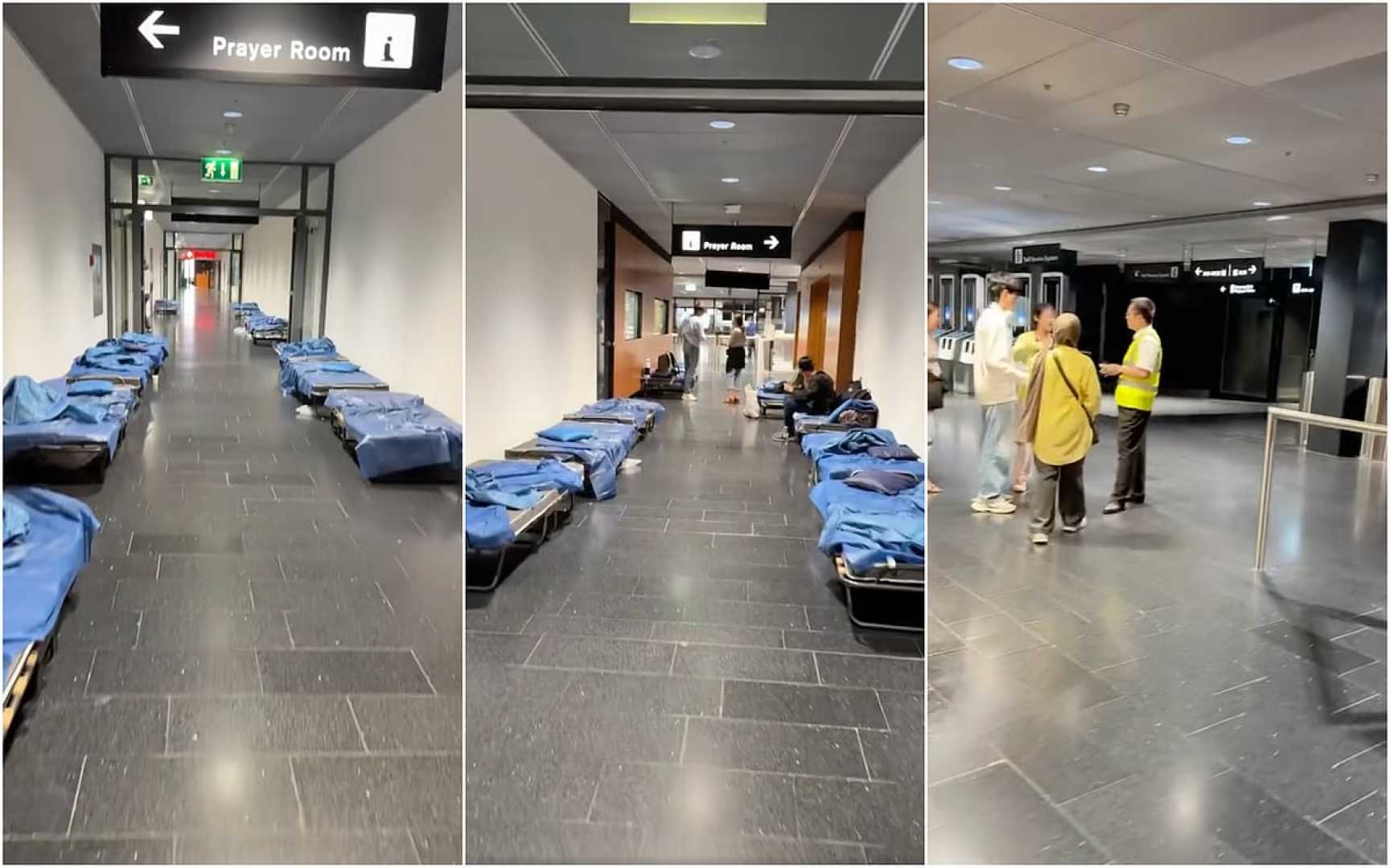 Emirates Flight Passengers Zurich Airport