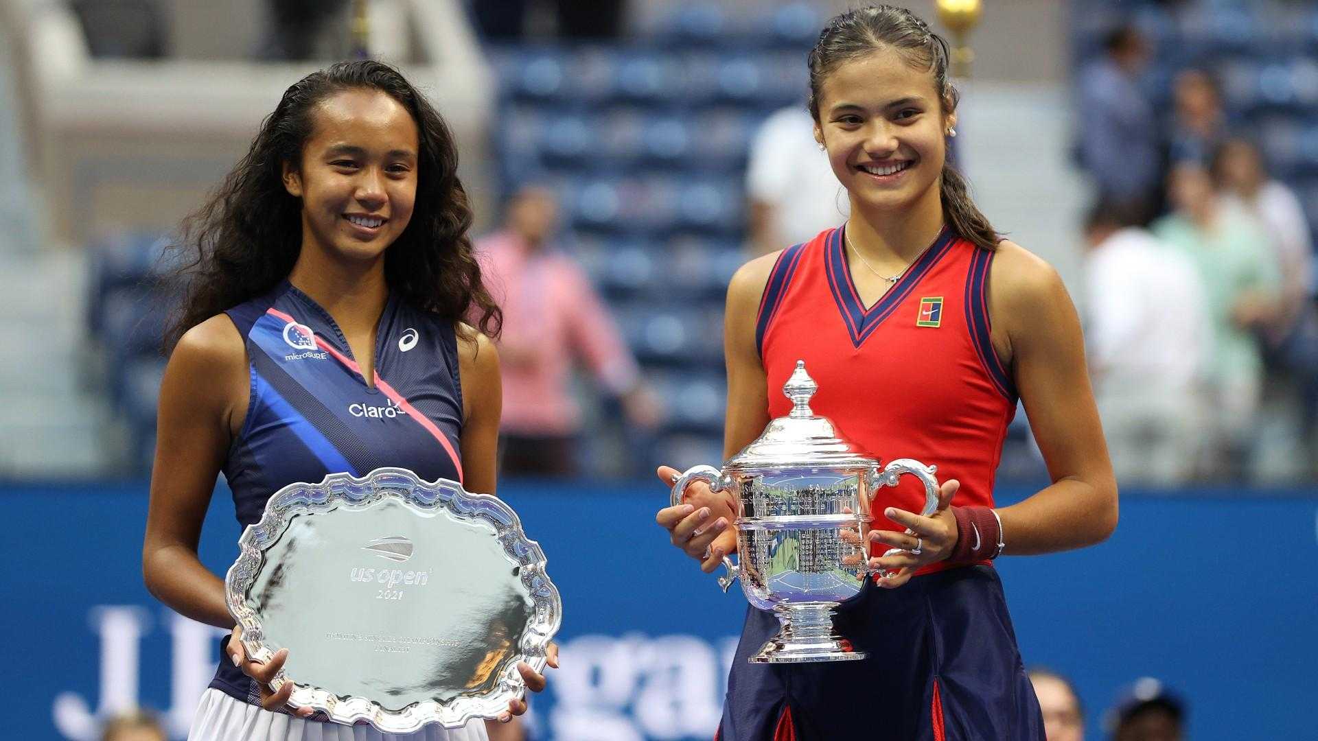Emma Raducanu Leylah Fernandez Tennis Match