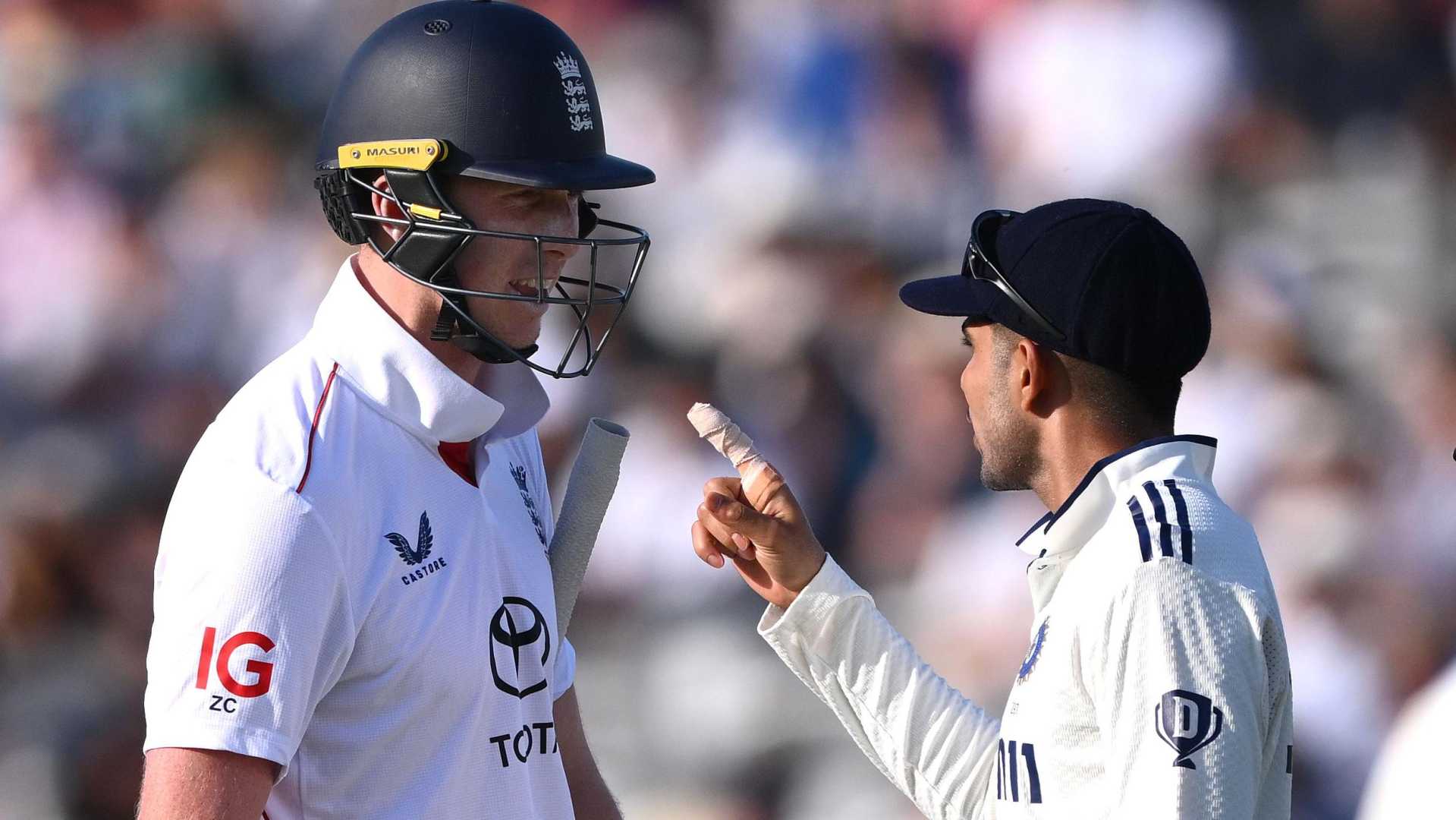 England India Cricket Confrontation Third Test