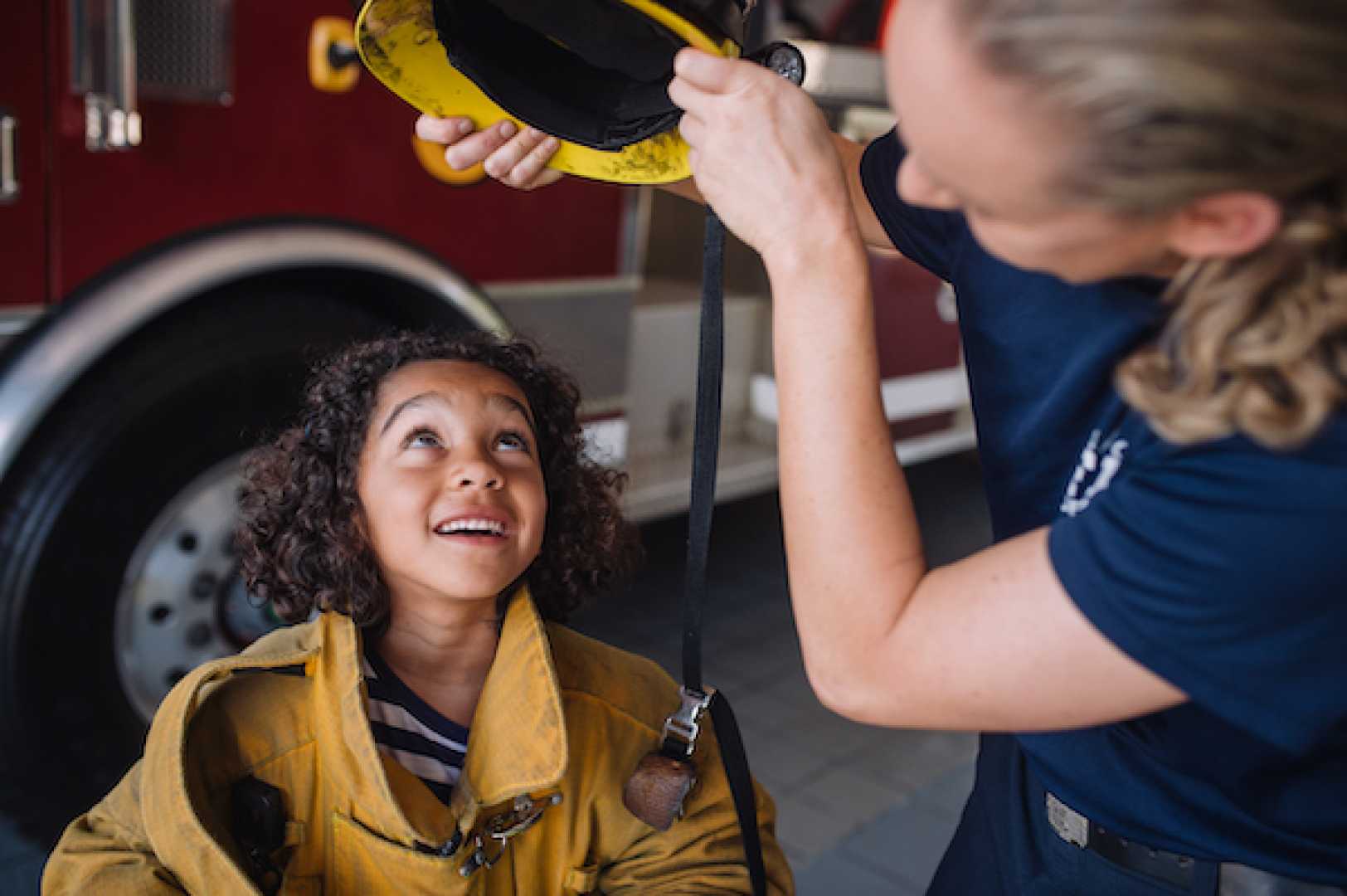 Erin Regan Women's Soccer Firefighter