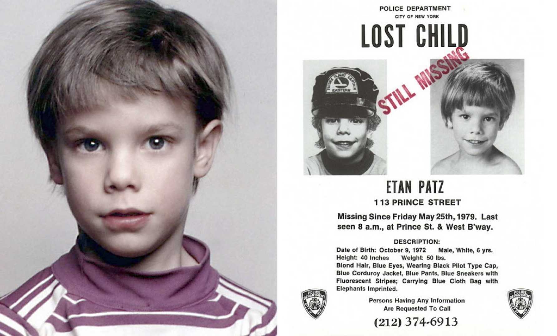 Etan Patz Missing Child Case