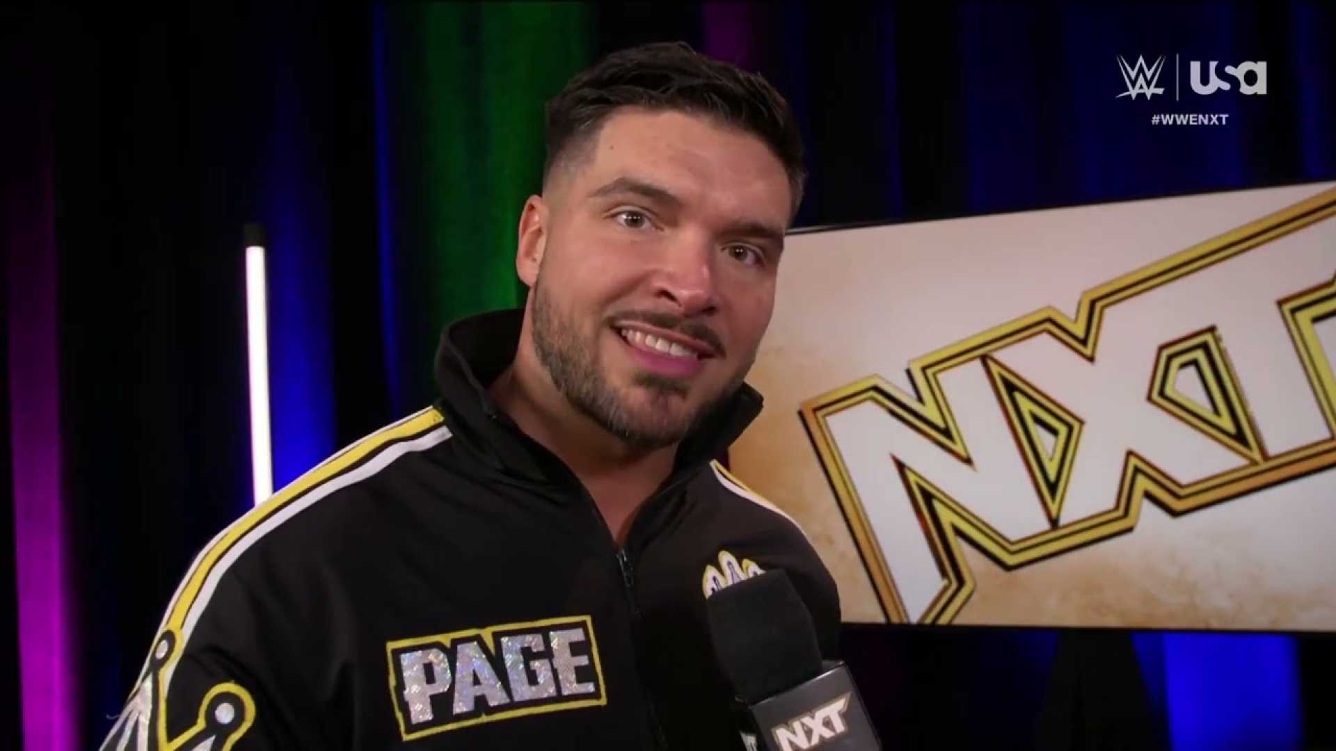 Ethan Page Wrestling Interview