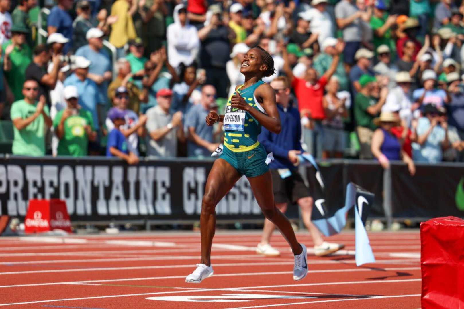 Faith Kipyegon Prefontaine Classic Eugene