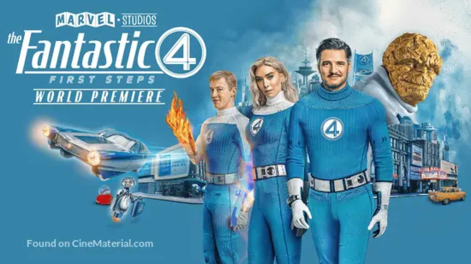 Fantastic Four First Steps Movie Poster