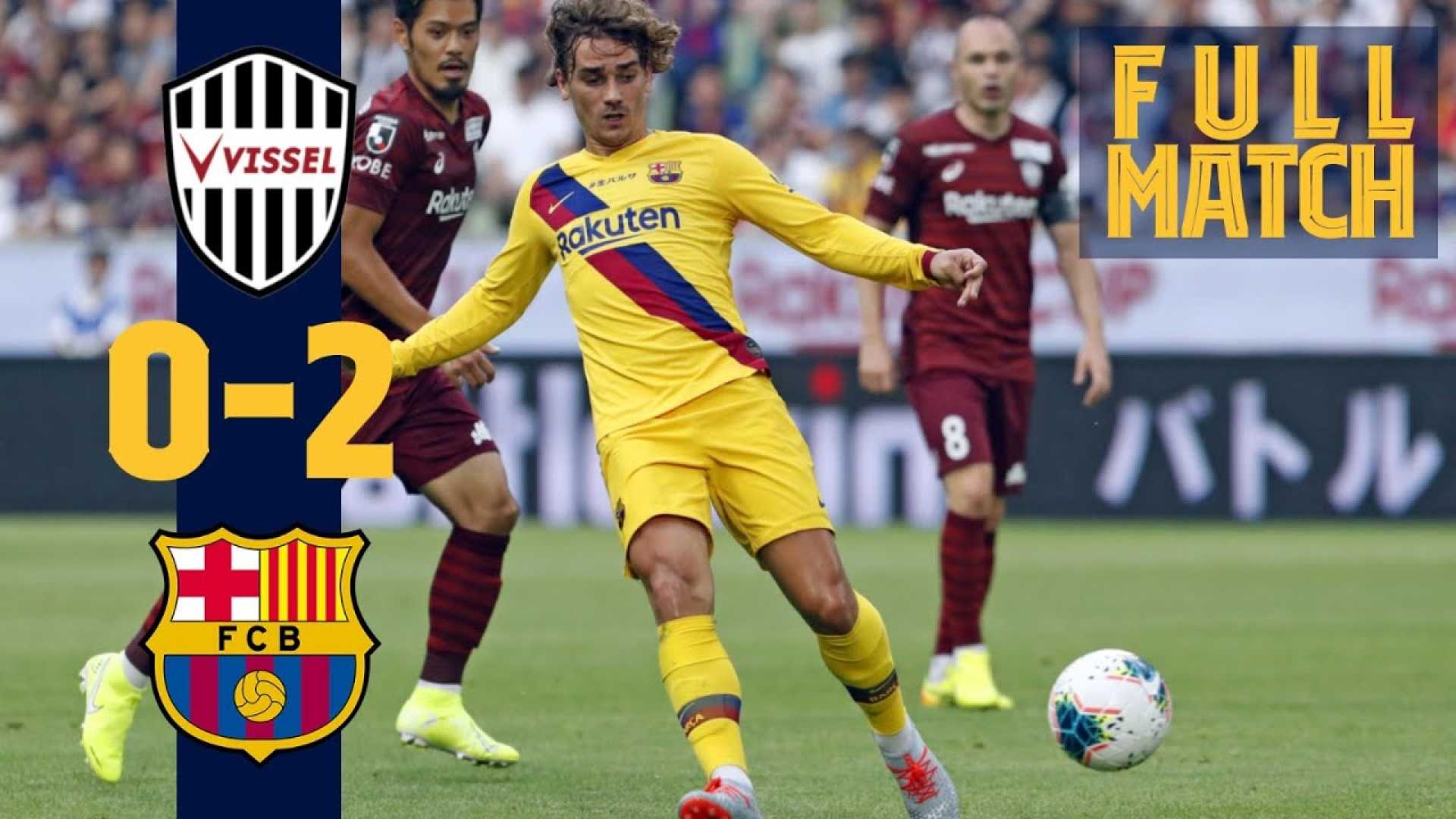 Fc Barcelona Vissel Kobe Match