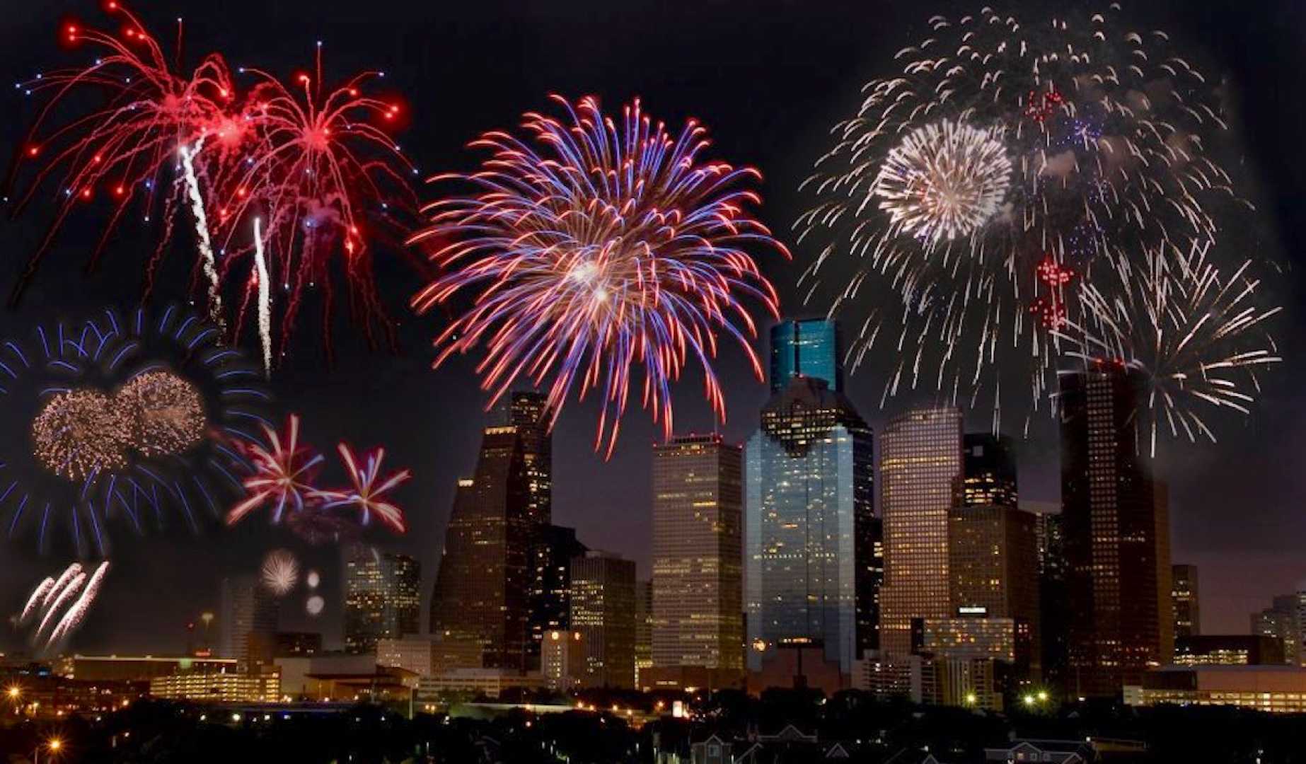 Fireworks Fourth Of July Celebration Houston