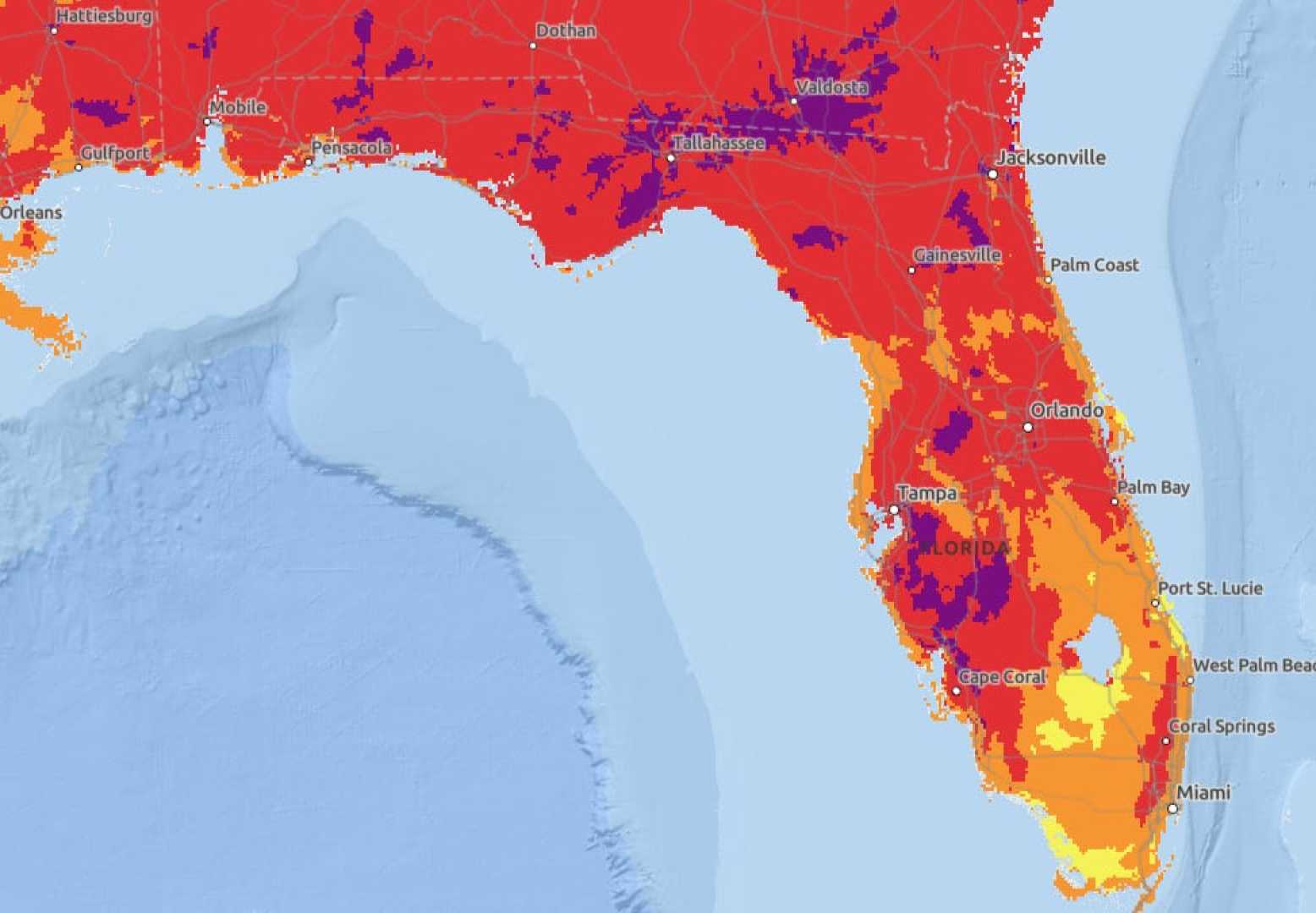 Florida Heat Wave July 2025