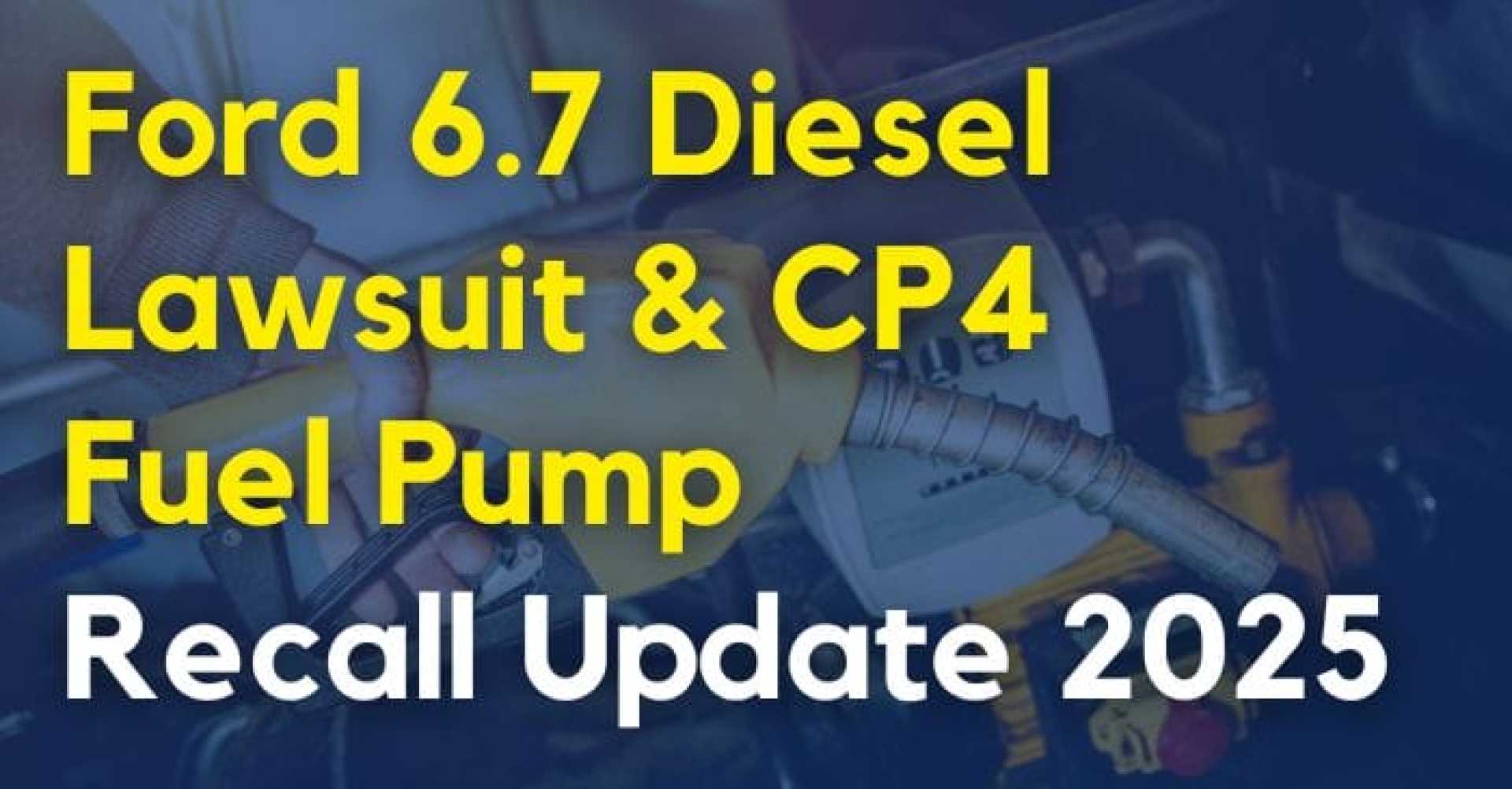 Ford Car Recall Fuel Pump
