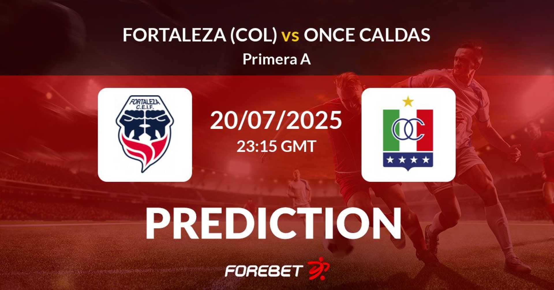 Fortaleza Ceif Vs Once Caldas Football Match