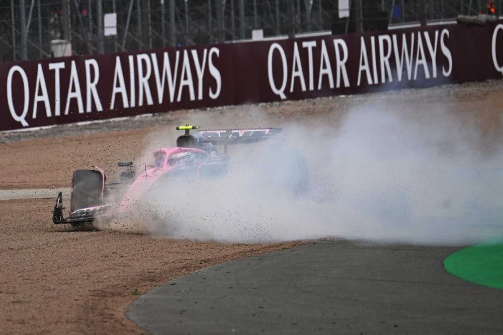Franco Colapinto British Grand Prix Crash