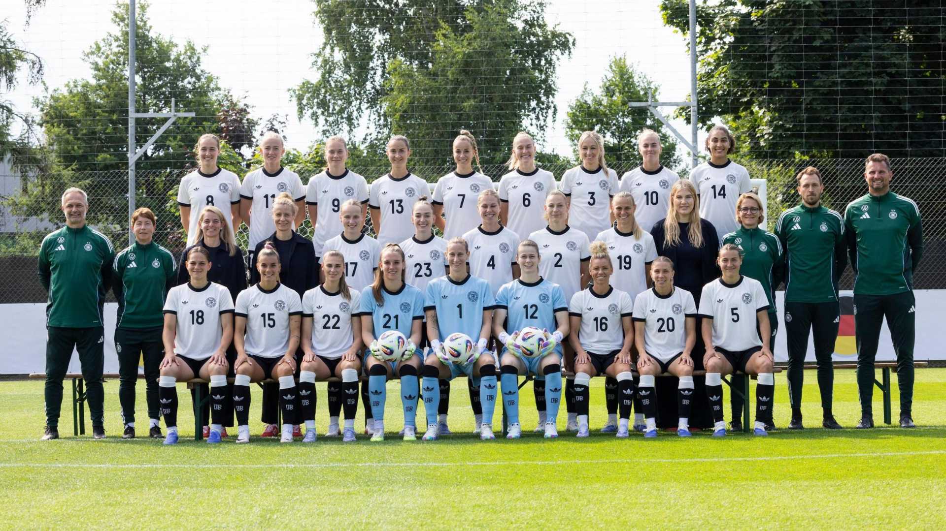 Germany Women's Football Team Euro 2025