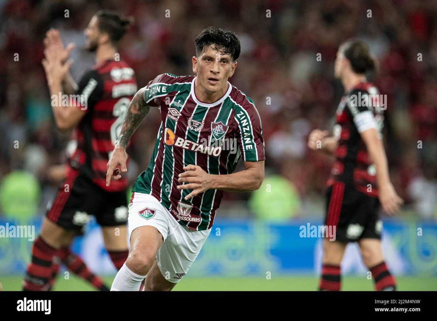 Germán Cano Fluminense Flamengo Match