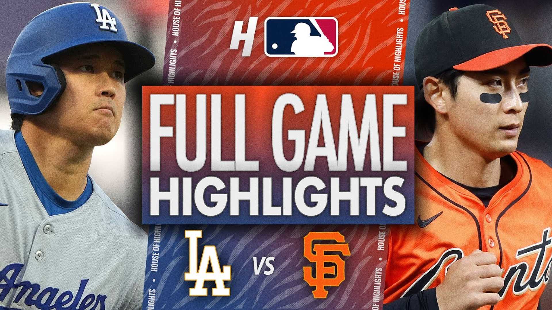 Giants Dodgers Game Highlights July 2025