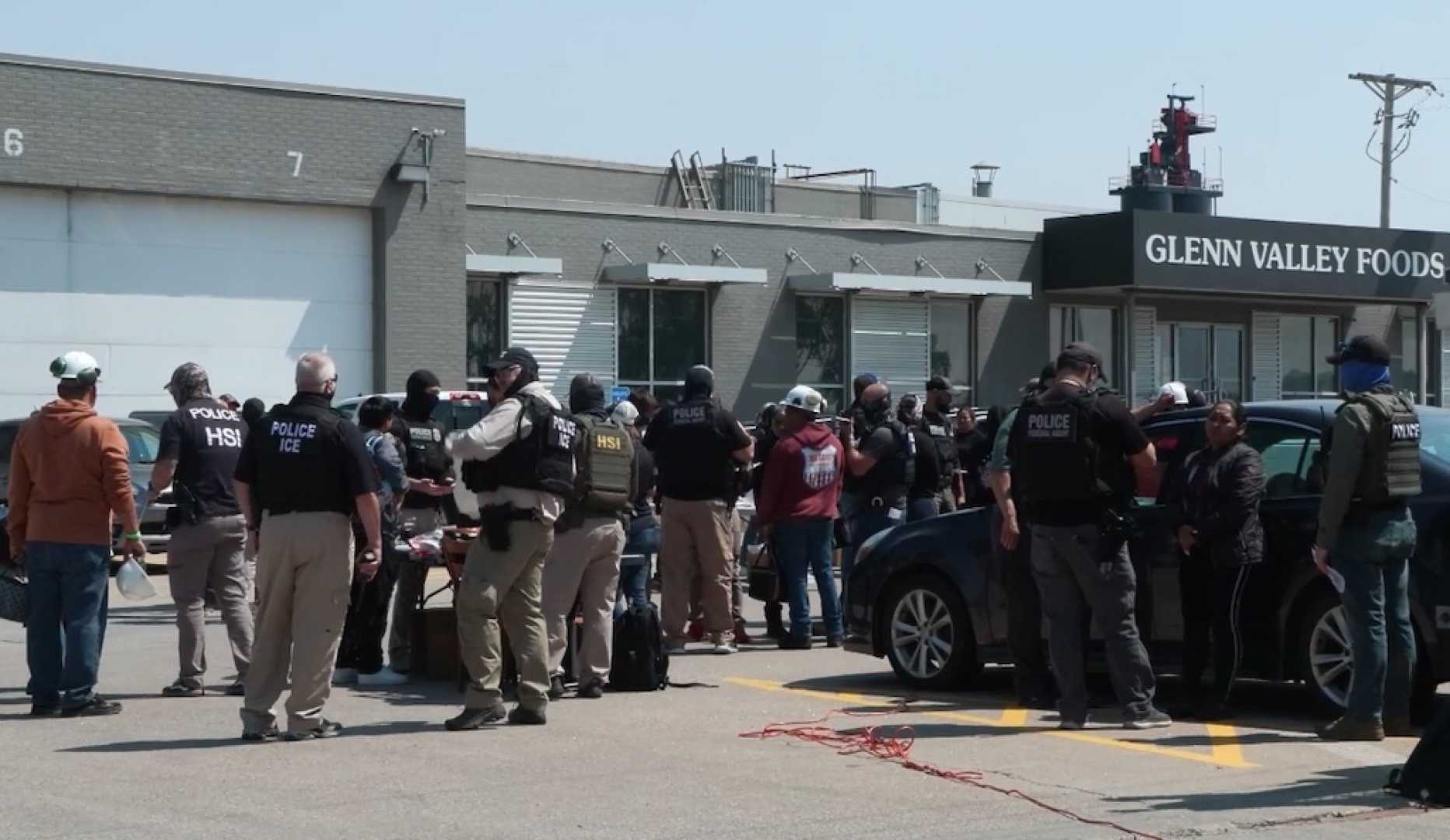Glenn Valley Foods Raid Immigration Release