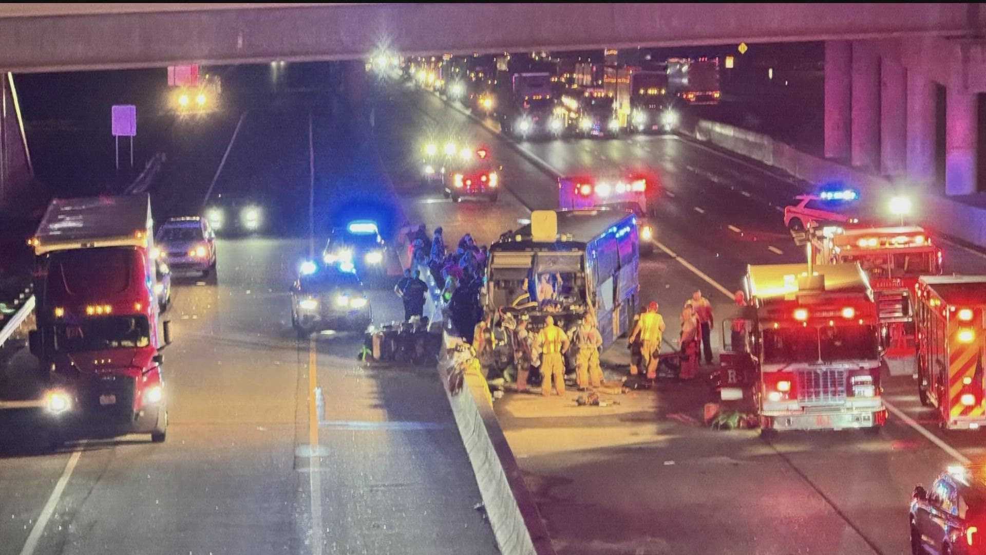 Greyhound Bus Crash Greenville Sc