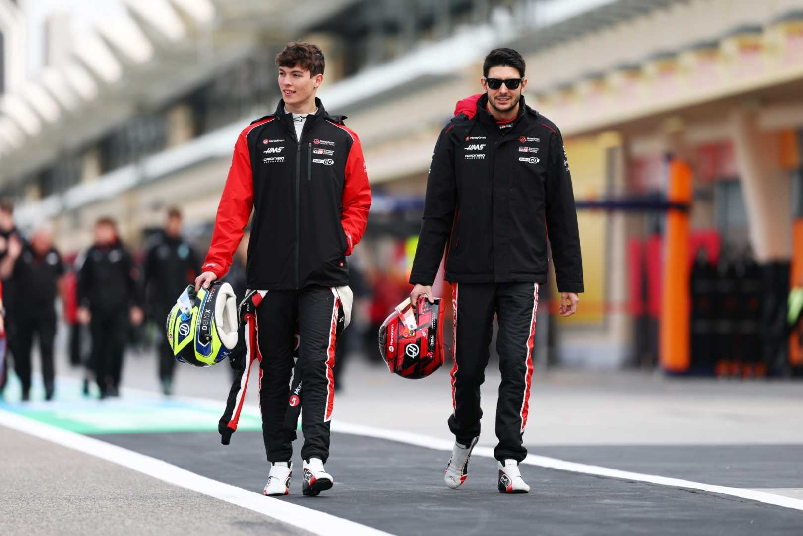 Haas F1 Esteban Ocon Ollie Bearman Belgium