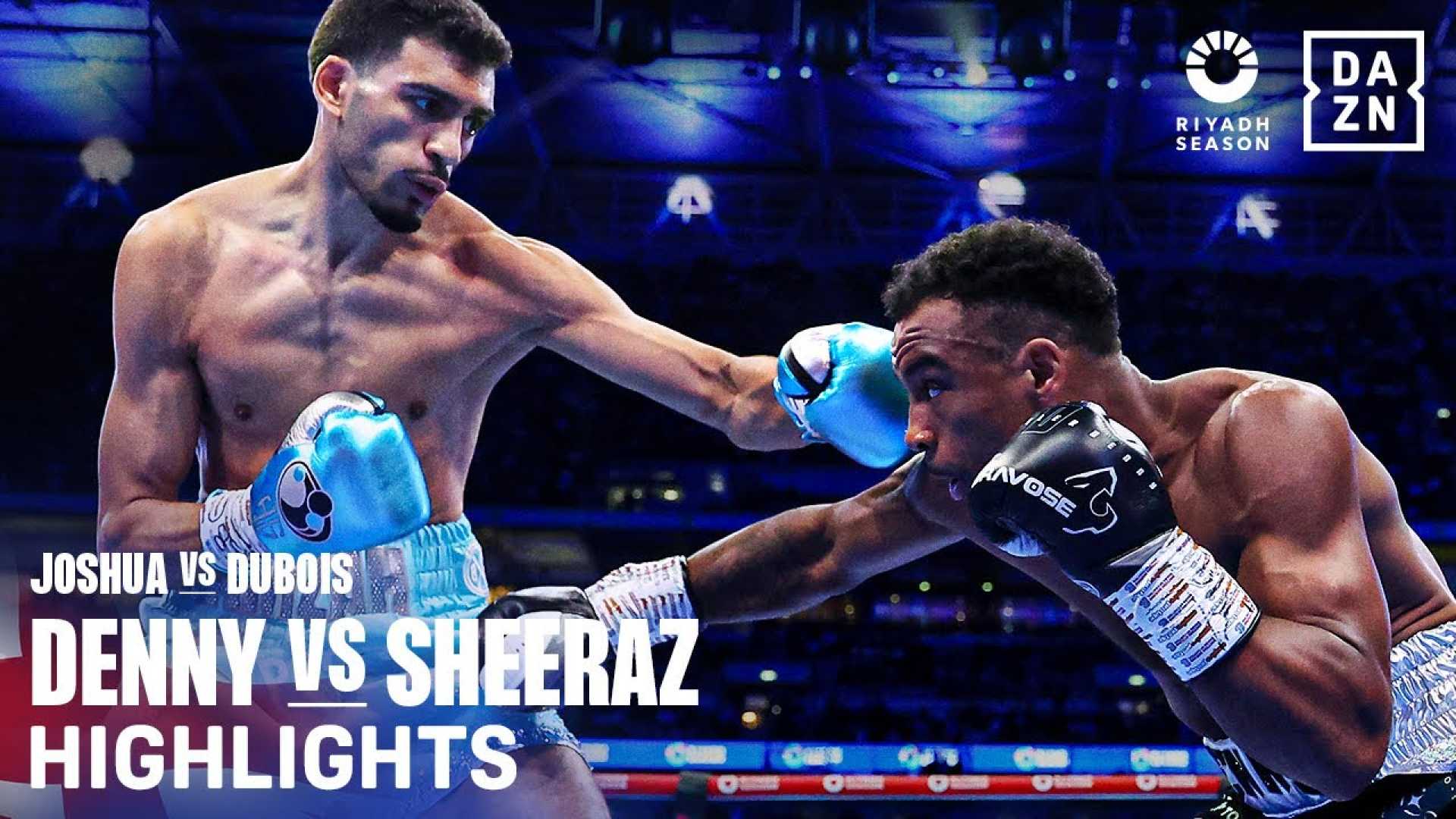 Hamzah Sheeraz Boxing Fight