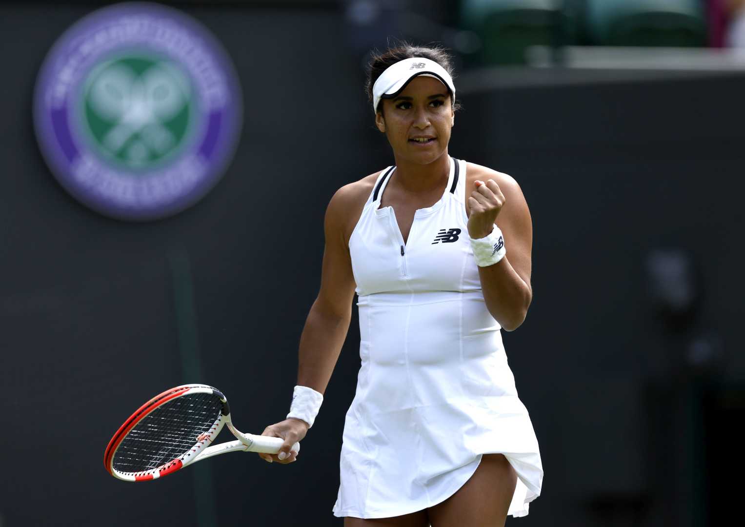 Heather Watson Wimbledon Match