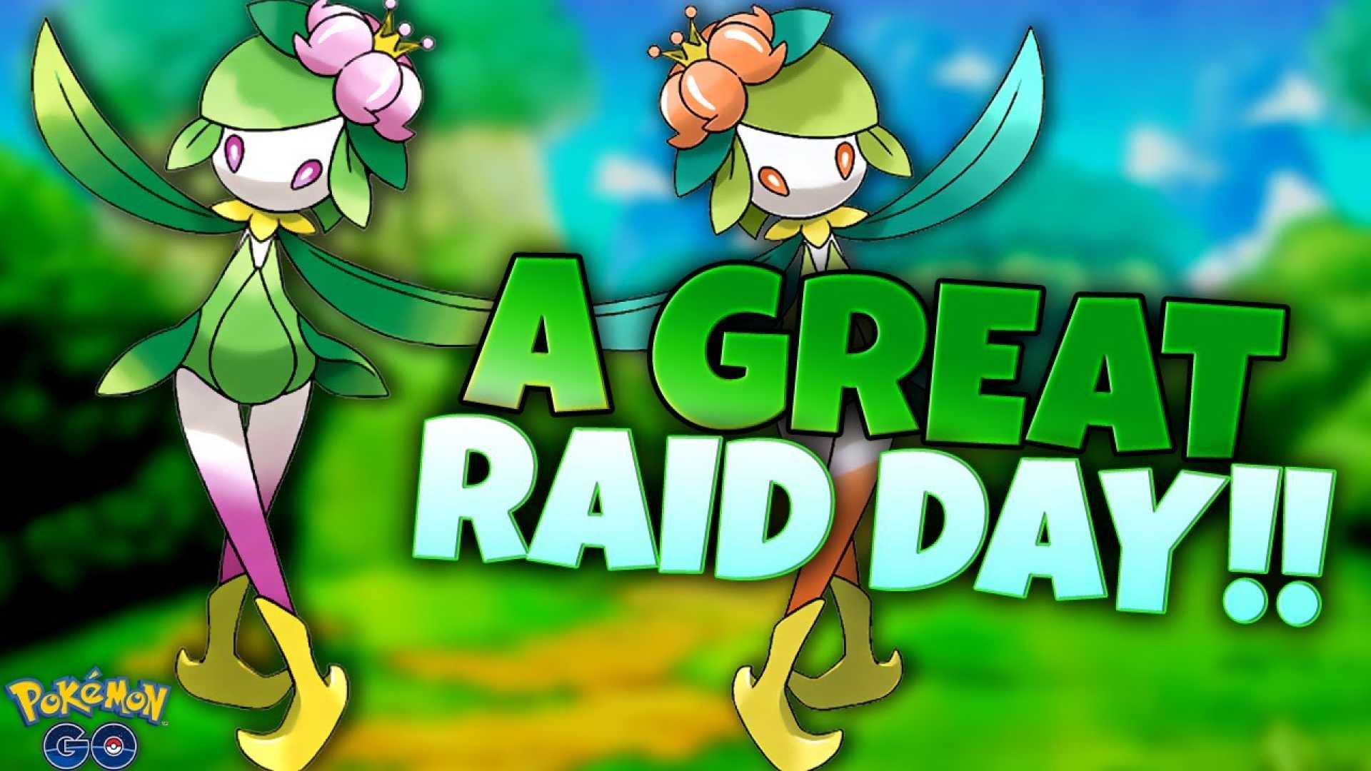 Hisuian Lilligant Pokémon Go Raid Day
