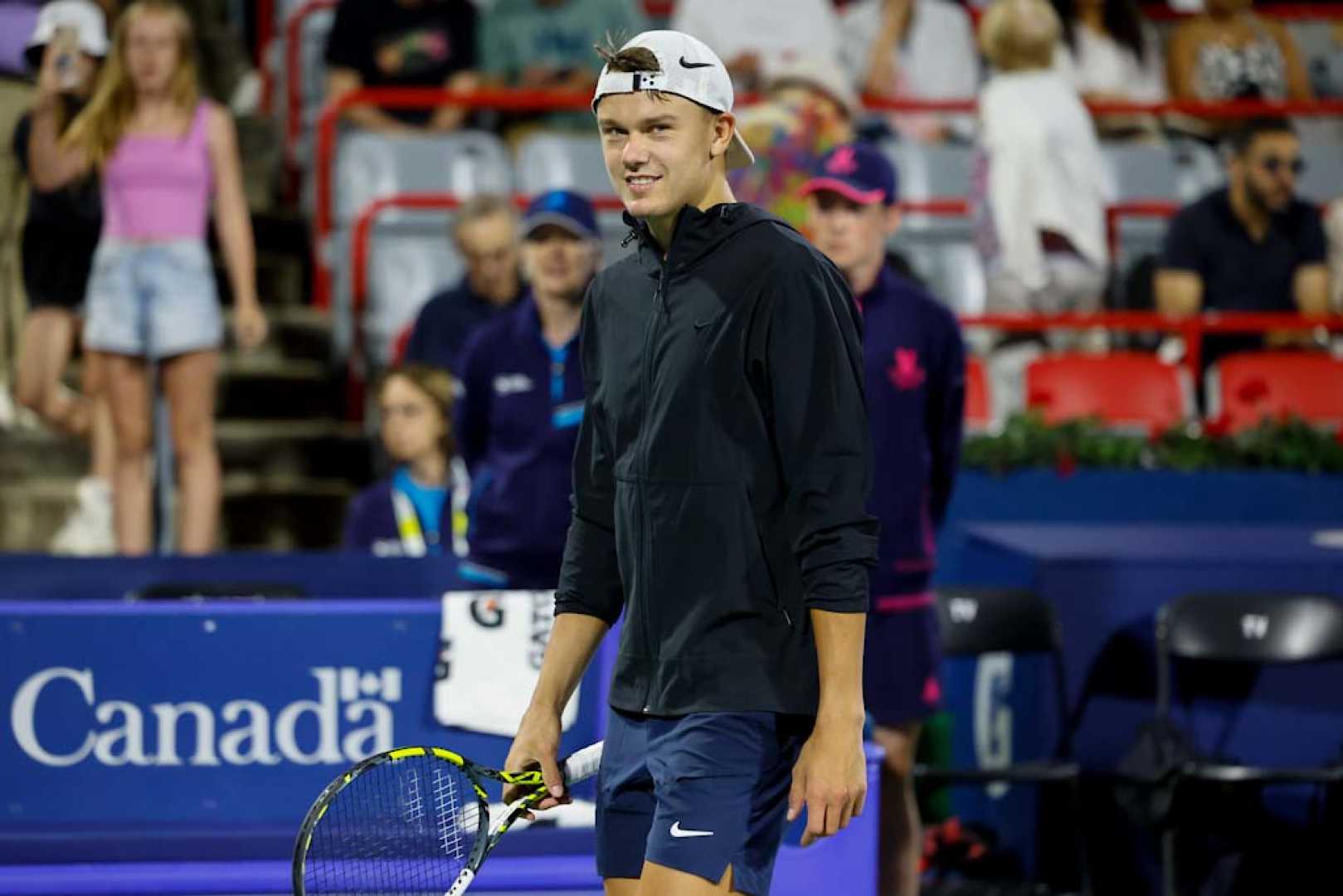 Holger Rune Tennis Match Canada