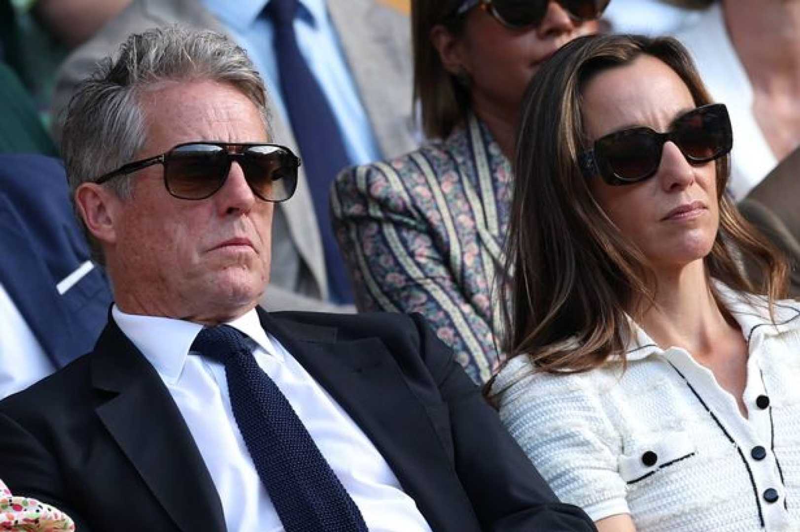 Hugh Grant Wimbledon 2025 Royal Box