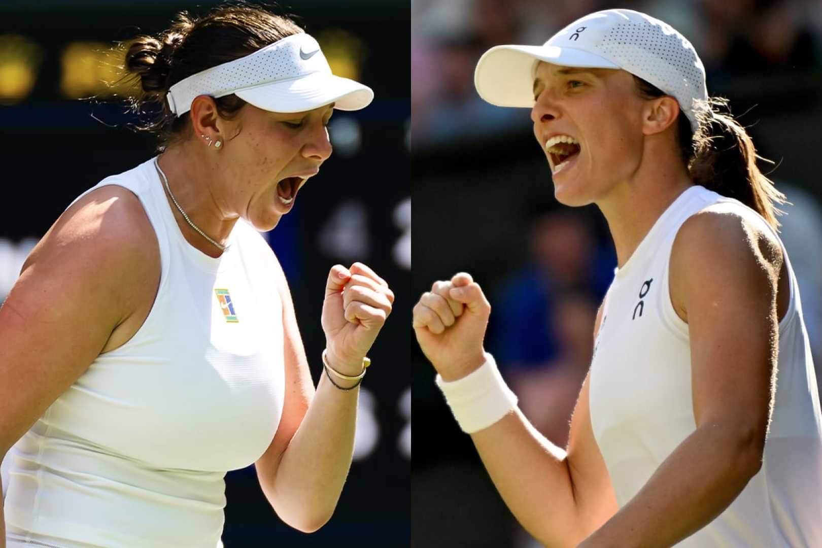 Iga Swiatek Amanda Anisimova Wimbledon Final