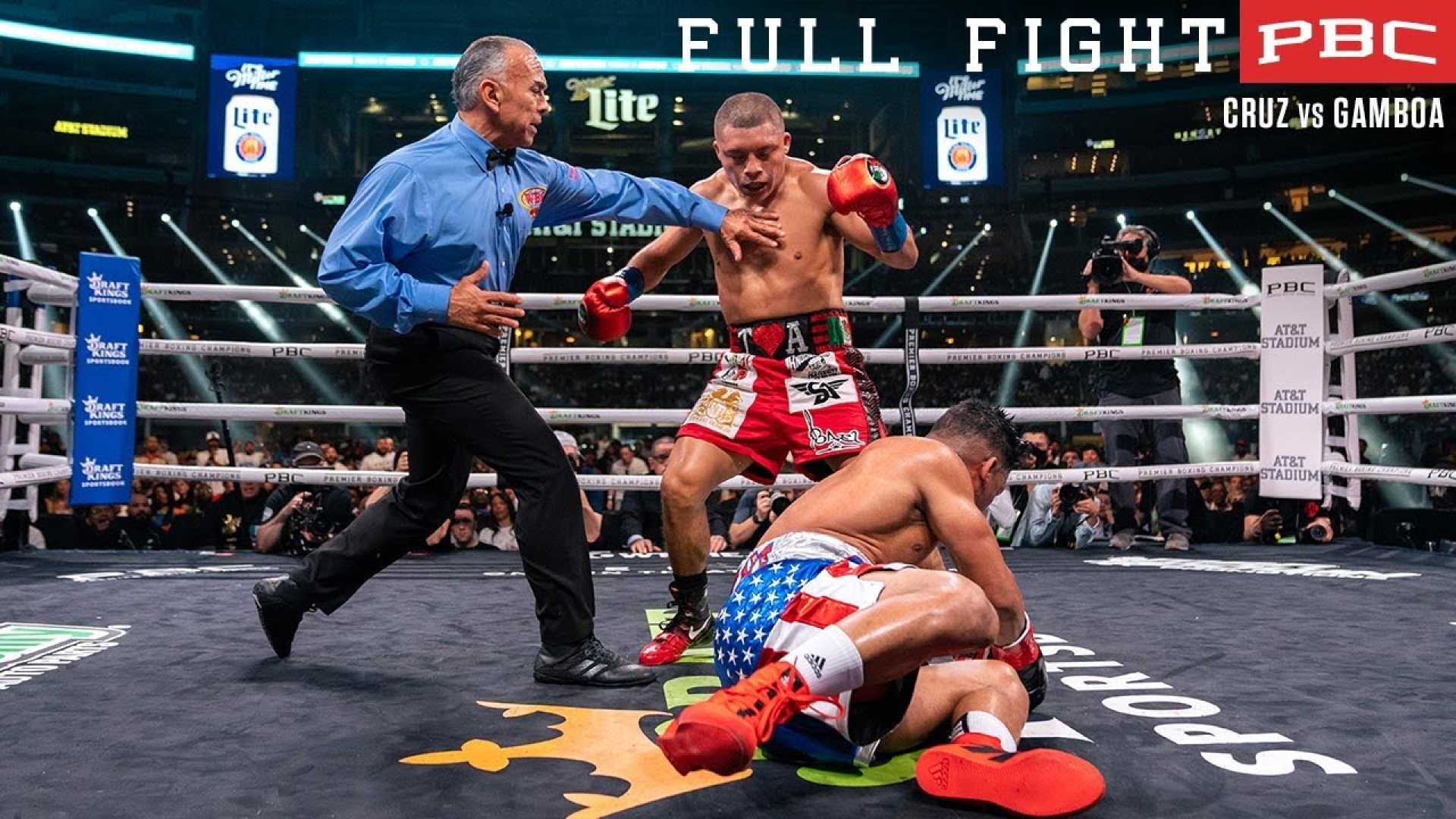 Isaac Cruz Boxing Match