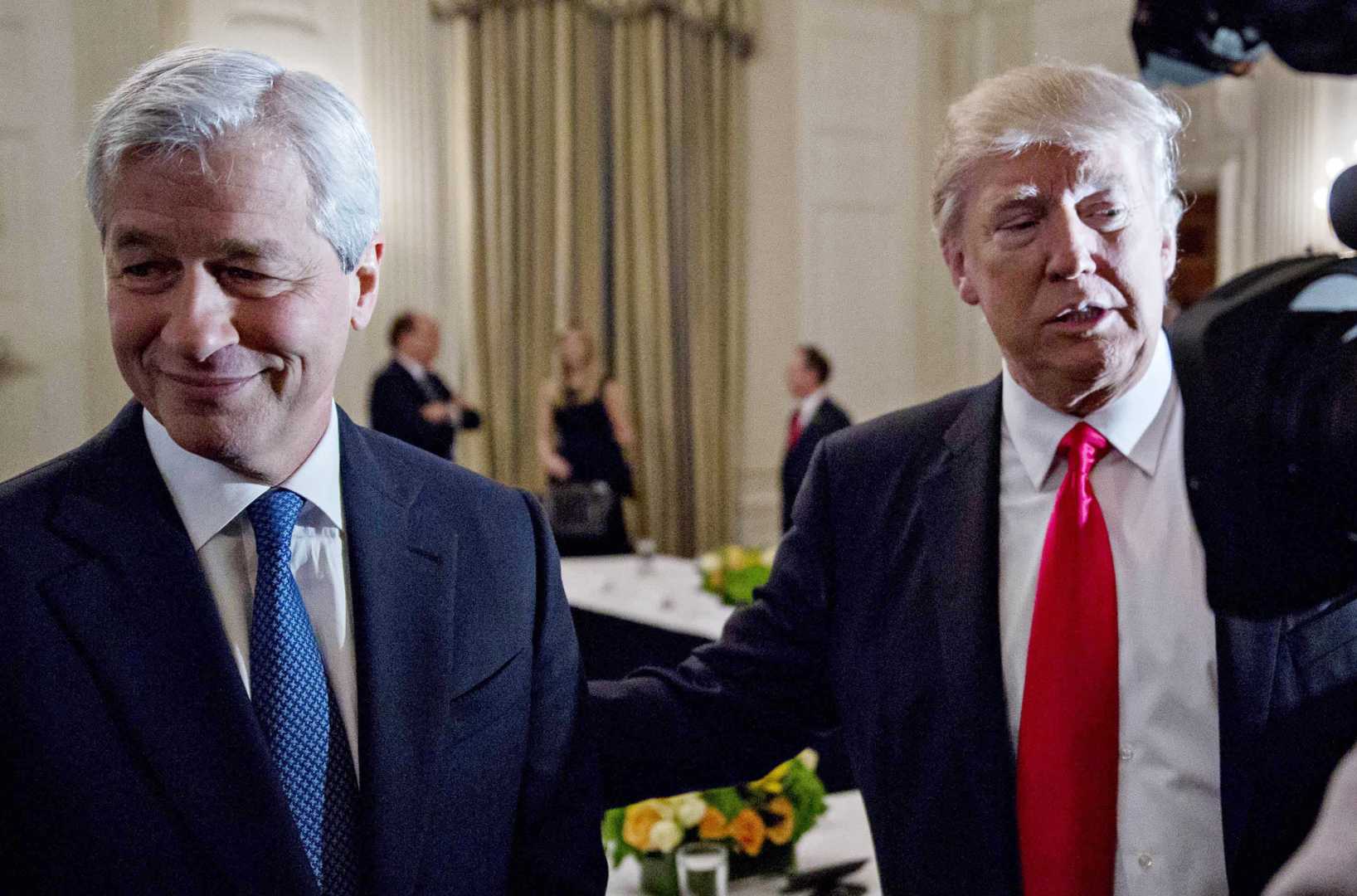 Jamie Dimon Meeting Trump White House