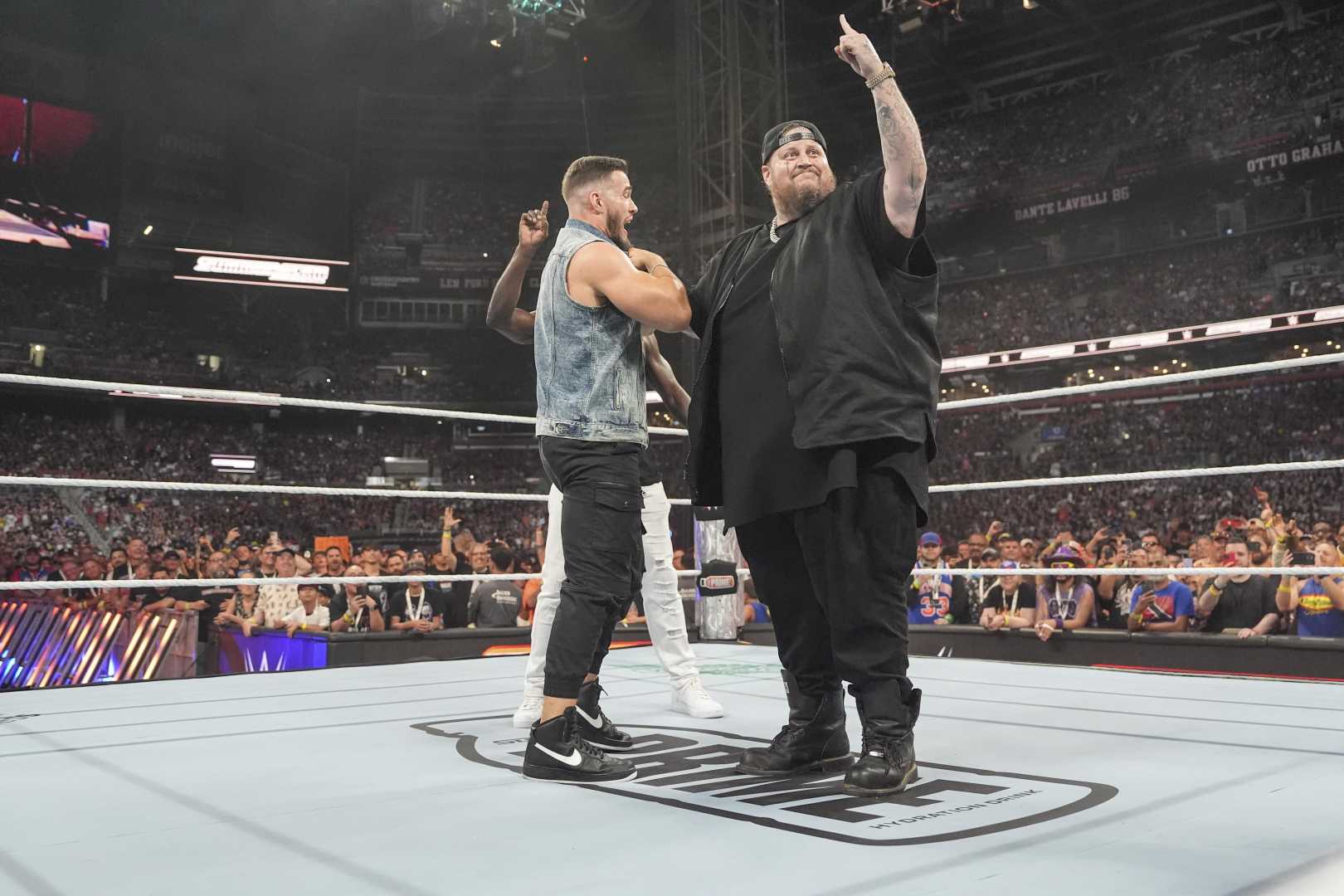 Jelly Roll Wwe Summerslam Debut