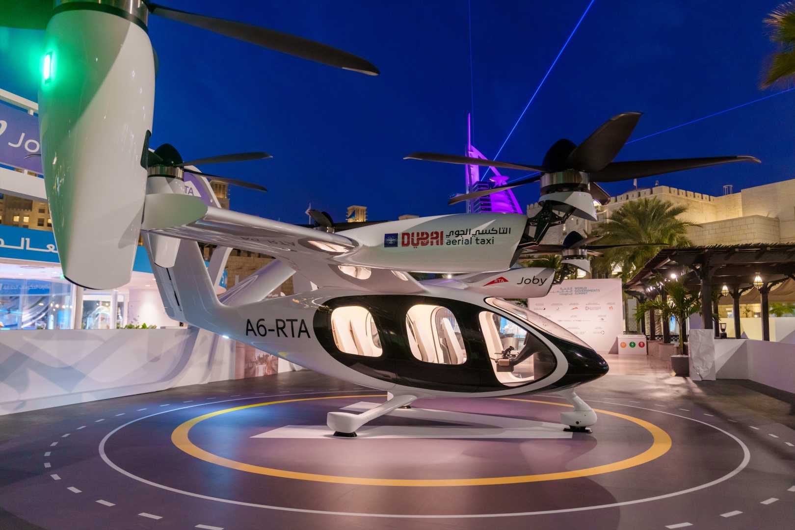 Joby Aviation Electric Air Taxi In Uae