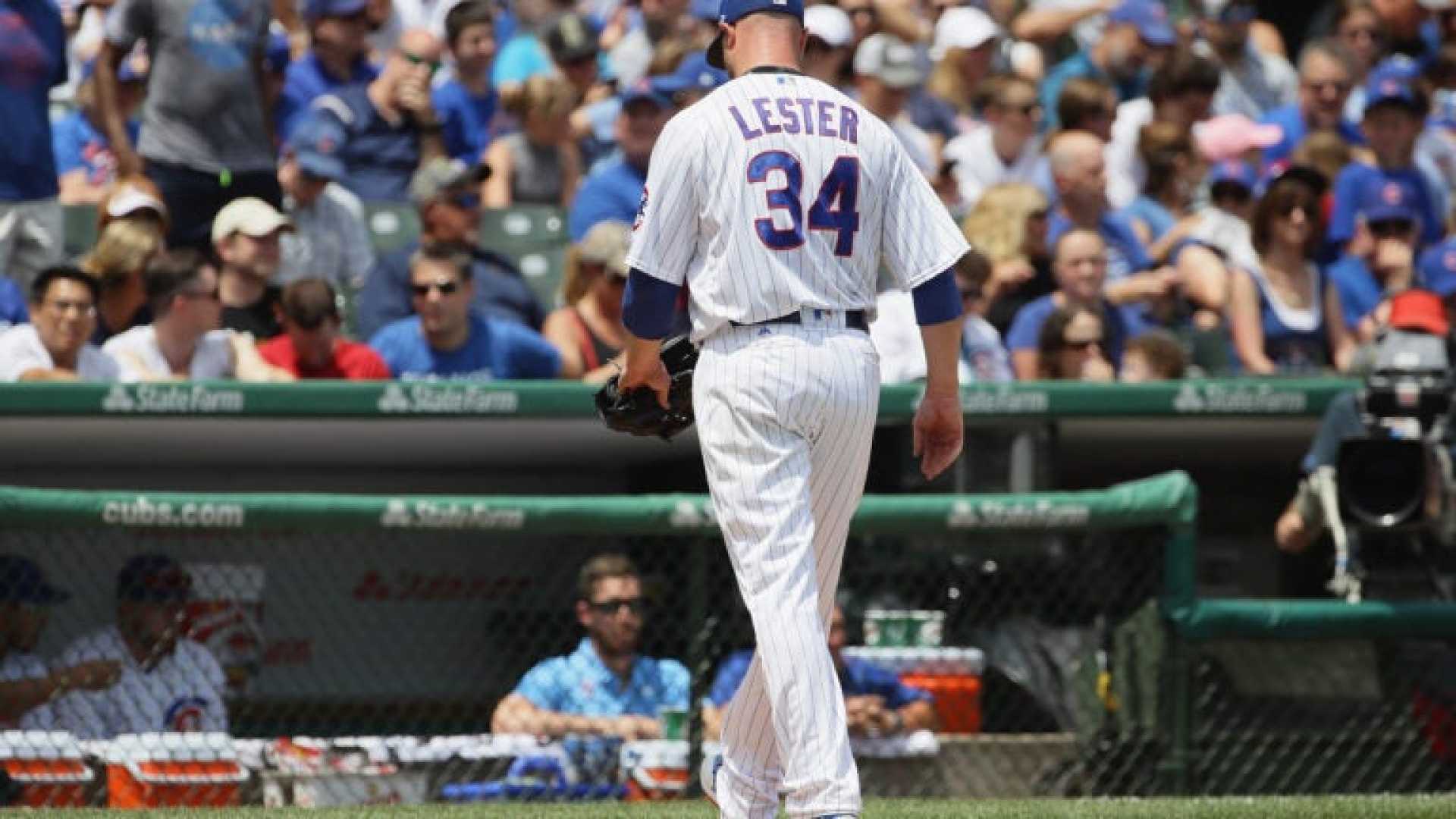Jon Lester Cubs Red Sox Wrigley Field