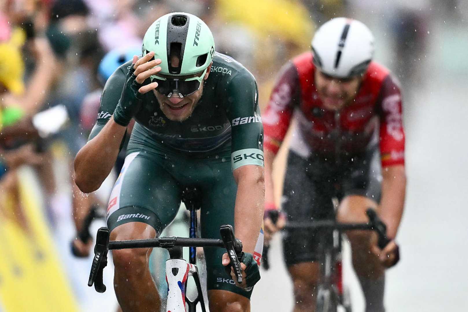 Jonathan Milan Tour De France 2025 Rain