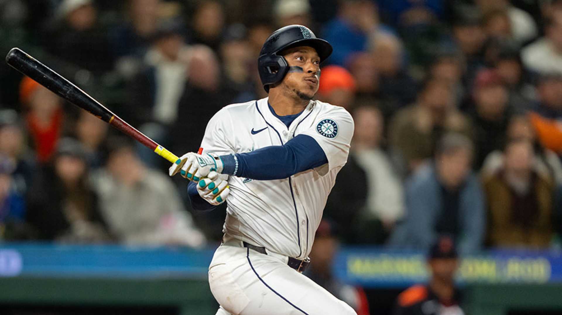 Jorge Polanco Hitting Baseball