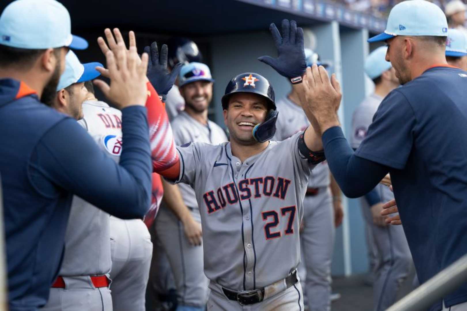 Jose Altuve Astros Dodgers
