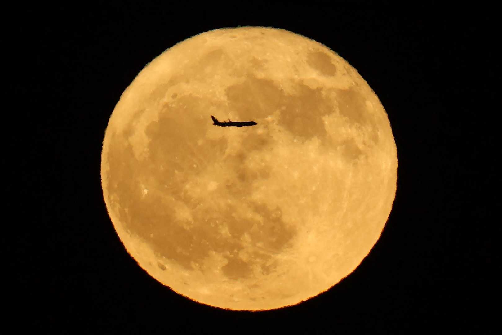 July Full Buck Moon Night Sky