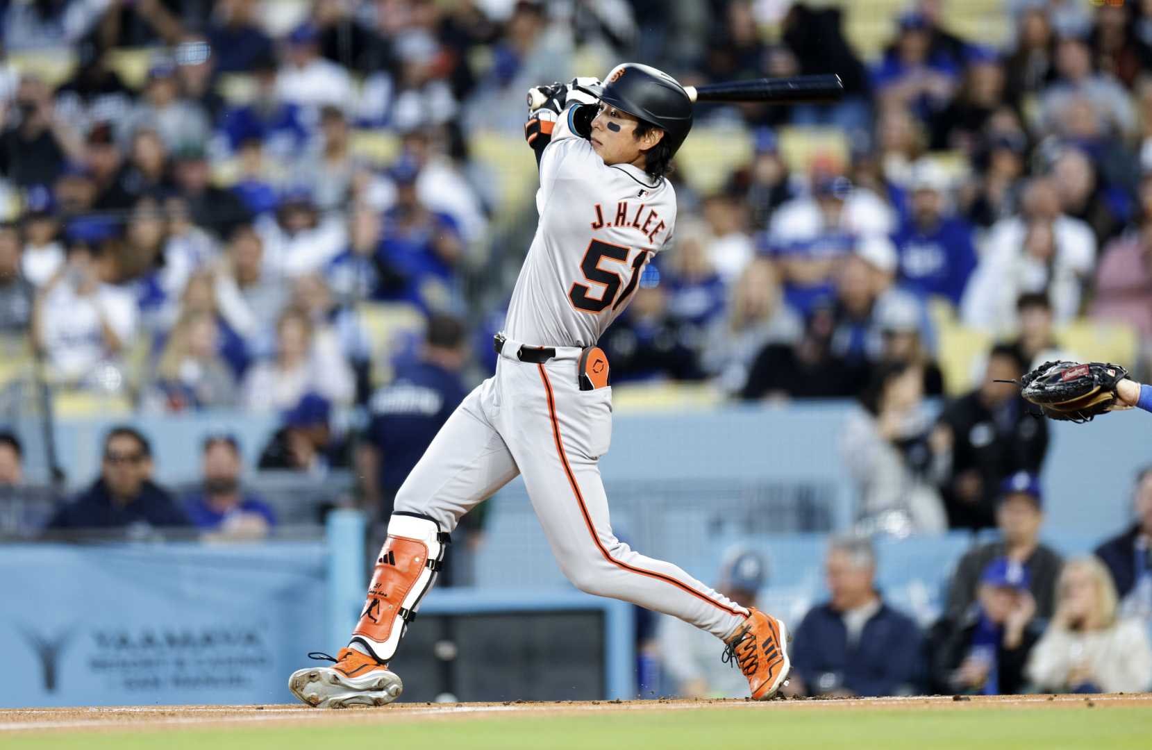 Jung Hoo Lee San Francisco Giants Dodgers