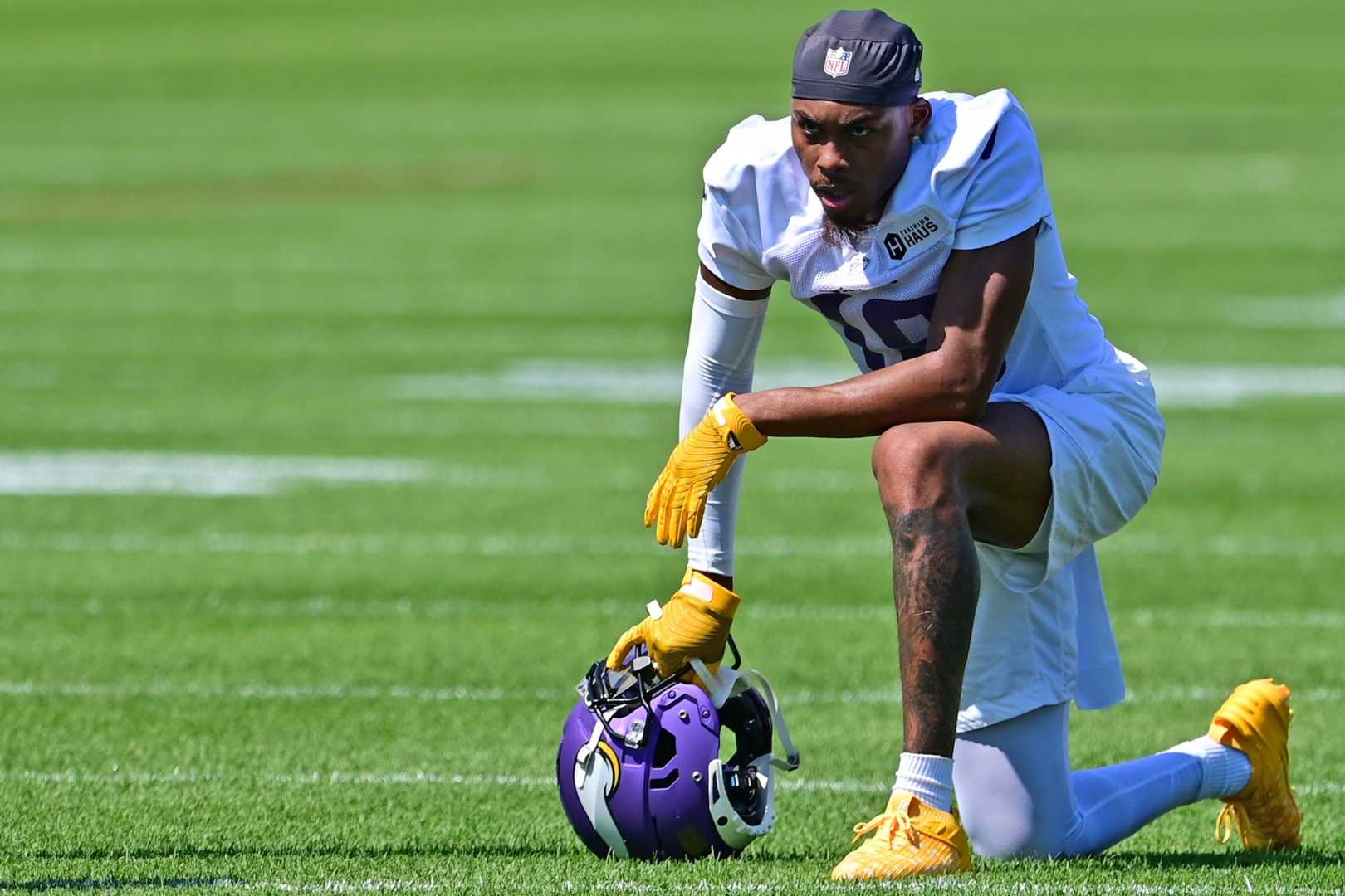 Justin Jefferson Vikings Training Camp