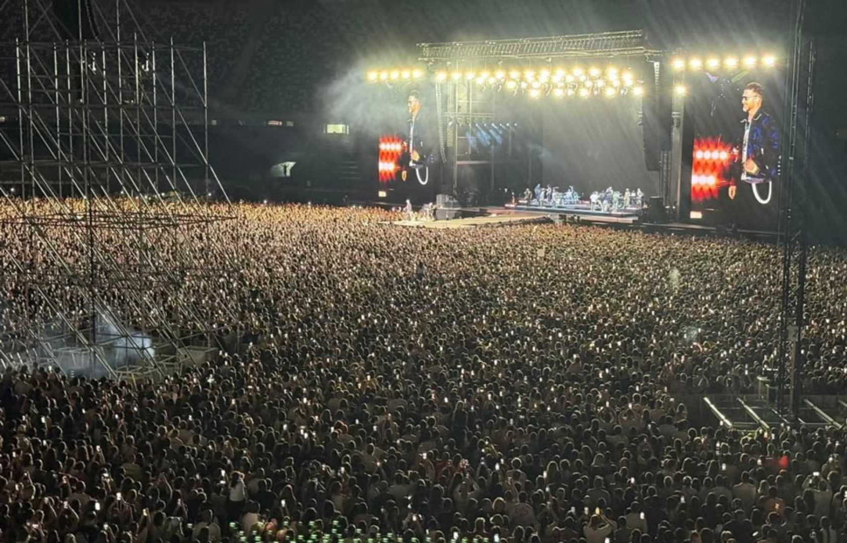 Justin Timberlake Concert Tbilisi