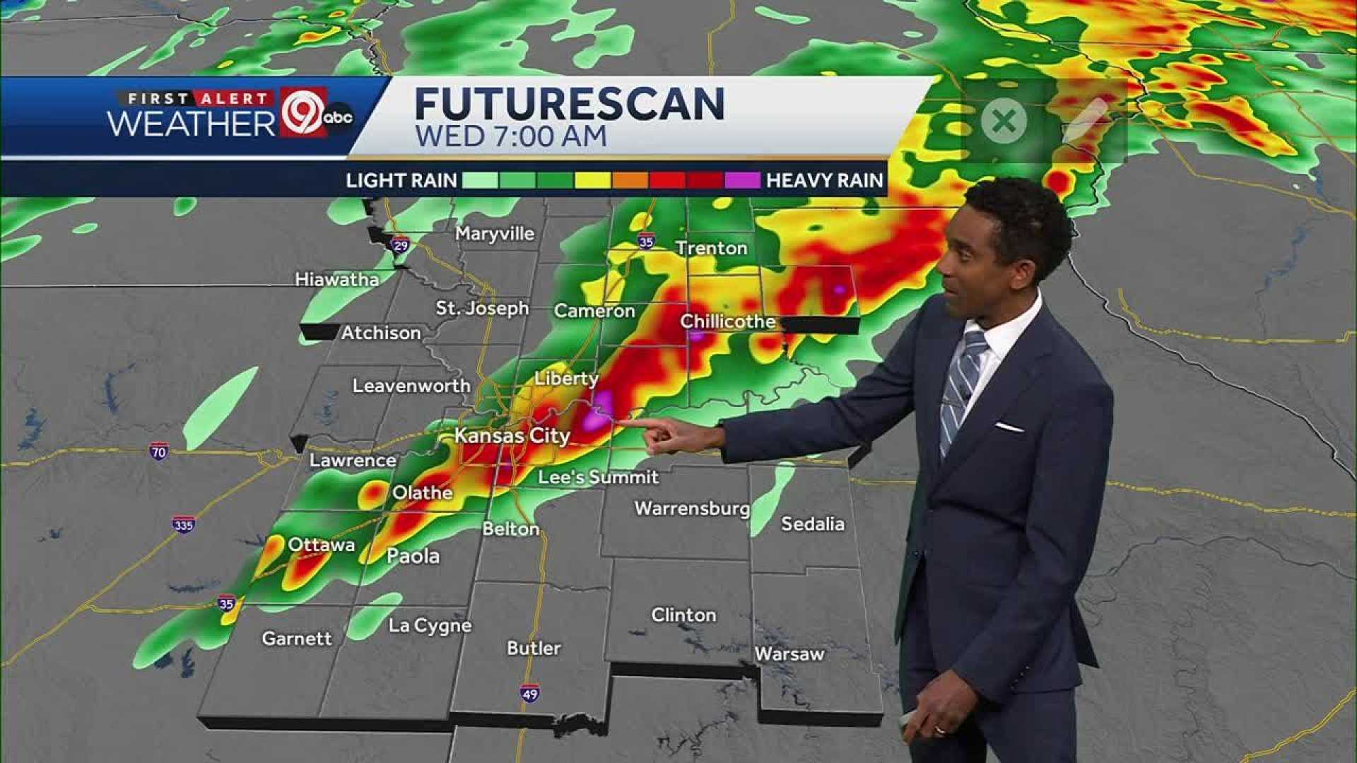 Kansas City Weather Forecast Thunderstorms