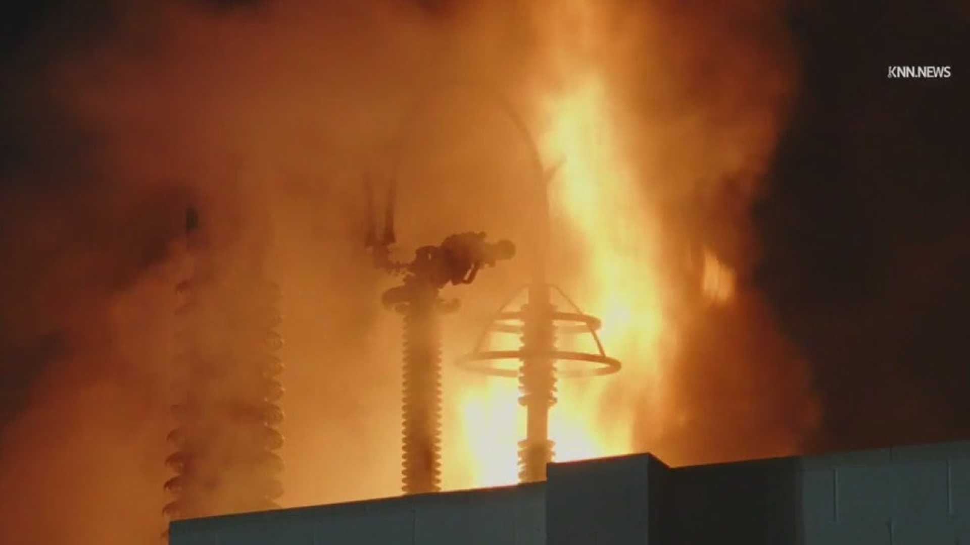Kare 11 News Building Transformer Fire