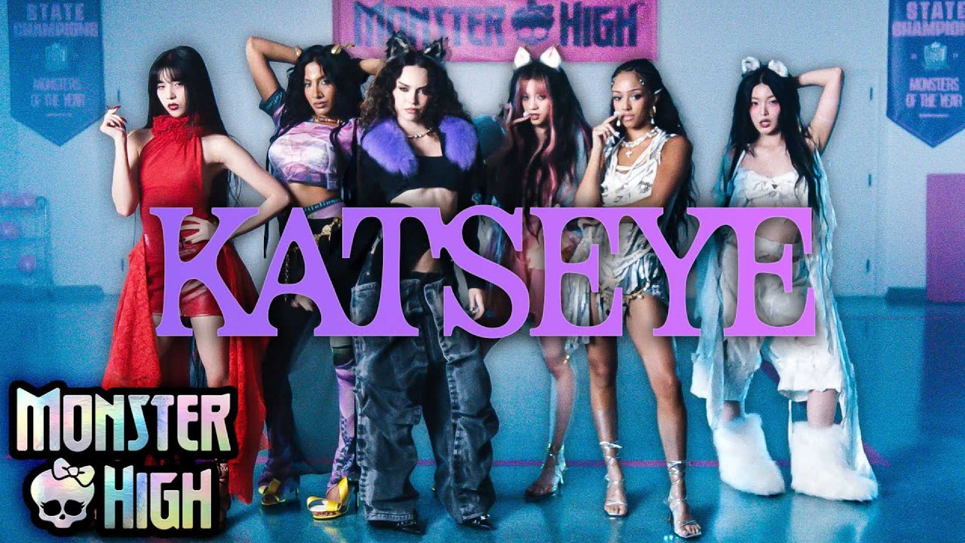Katseye Music Video Monster High Dolls
