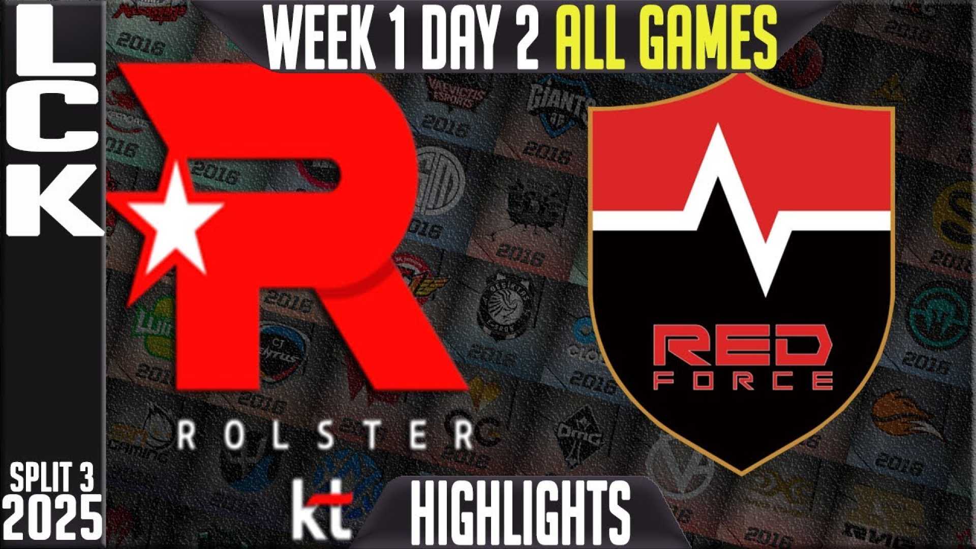 Kt Rolster Vs Nongshim Redforce League Of Legends