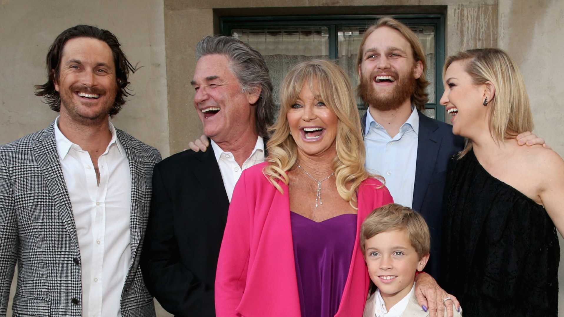 Kurt Russell Goldie Hawn Family