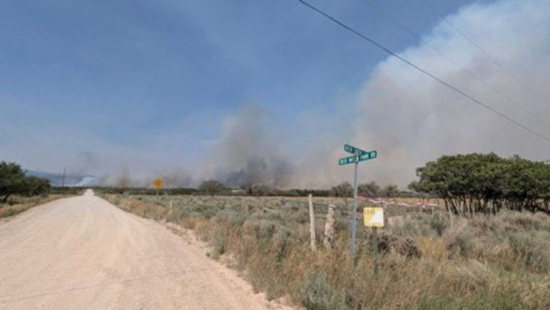 La Sal Utah Wildfire Evacuation